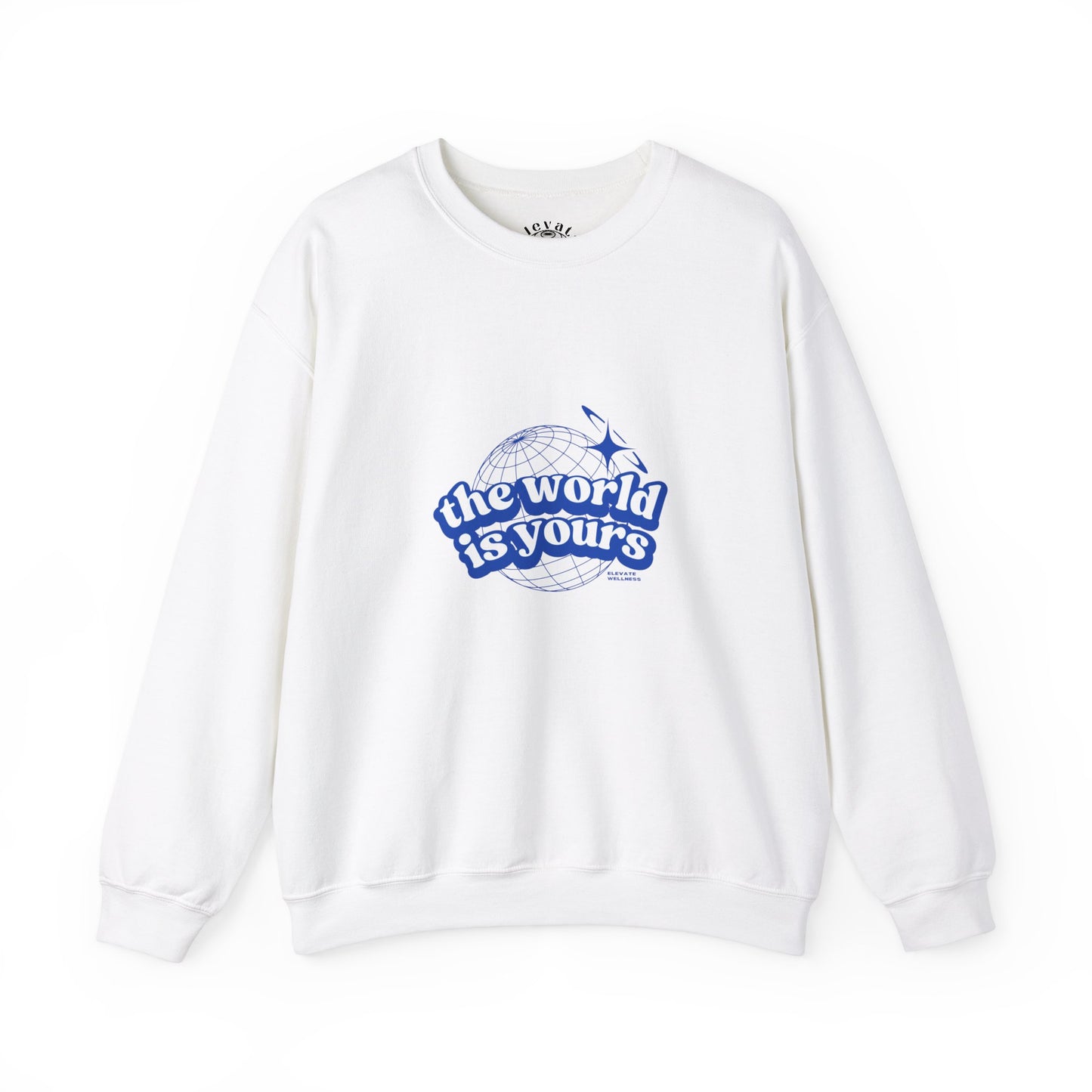 THE WORLD IS YOURS CREWNECK