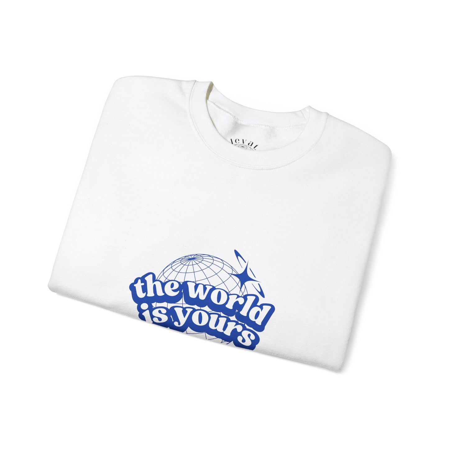 THE WORLD IS YOURS CREWNECK